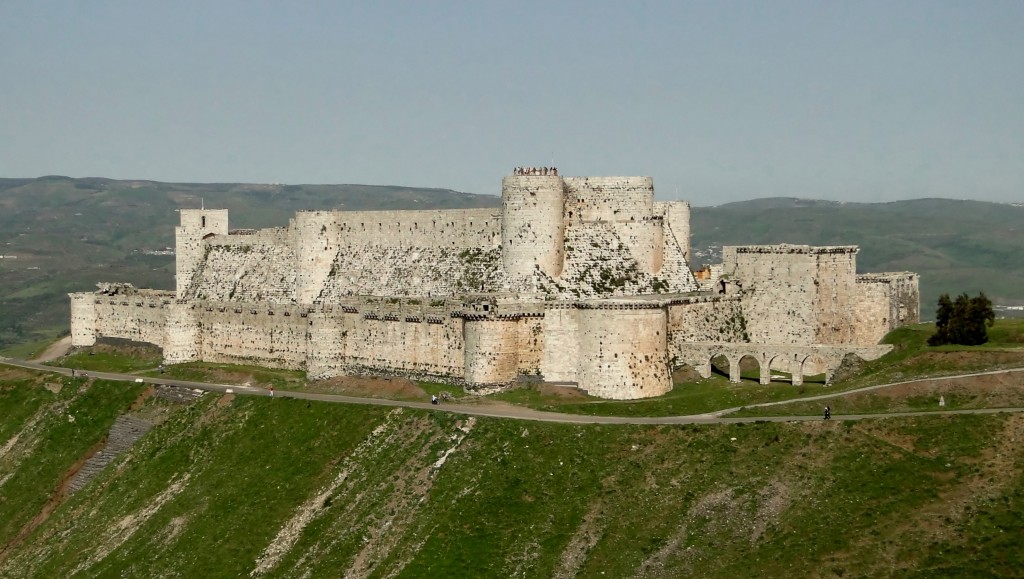 Krak Des Chevaliers, a Crusader Castle in Syria | Image by Bernard Gagnon