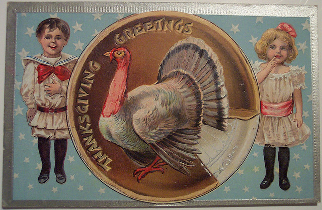 Vintage Thanksgiving Day Postcard by Dave | Flickr