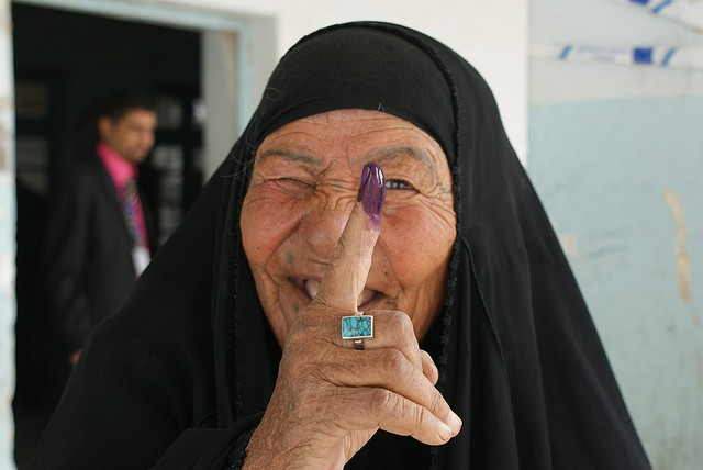 Proud Iraqi Women Vote in Nasiriyah by  DVIDSHUB | Flickr