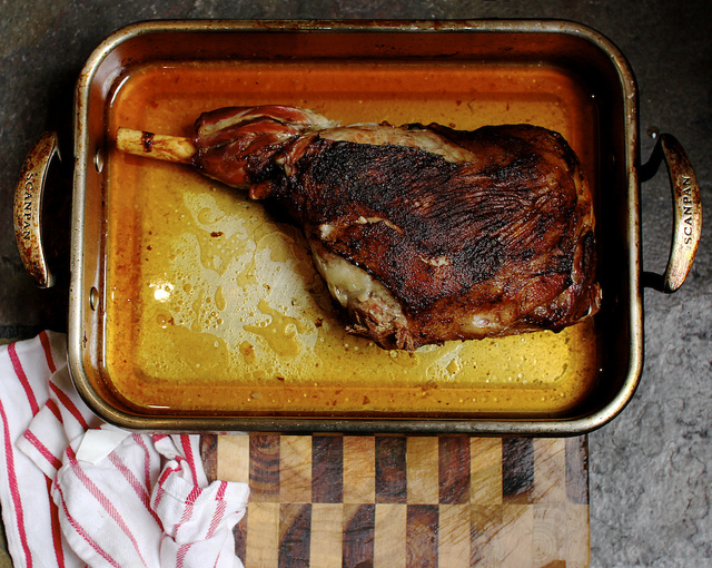 Slow Roasted Lamb Leg by My Aching Head | Flickr