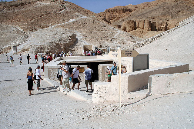 Site of the Tomb of Tutankhamun Image from Flickr