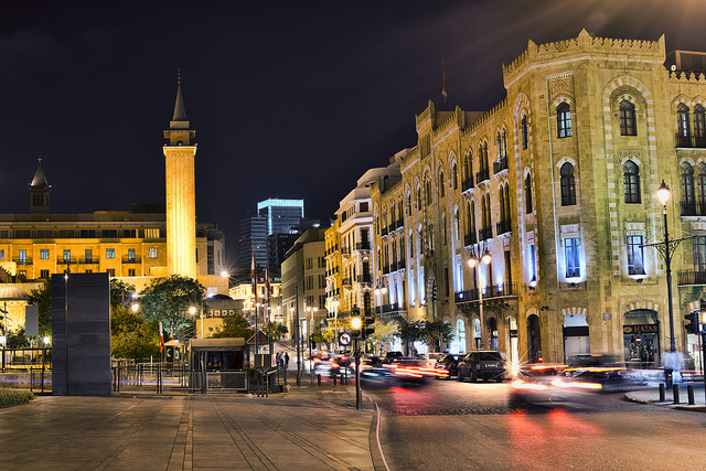 Downtown Beirut  Image by Ahmad Moussaoui via Flickr (CC BY 2.0)  