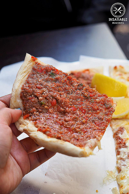 Lebanese Meat Pizza Image by insatiablemunch via Flickr (CC BY 2.0)  