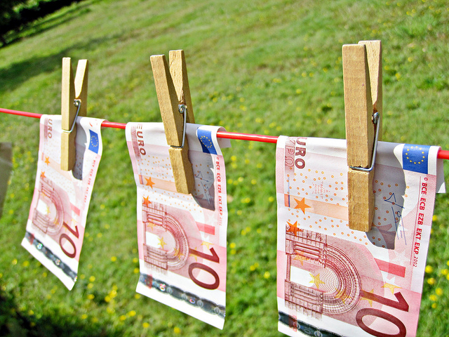 Money Laundering - Euros Image by Images Money via Flickr (CC BY 2.0)  