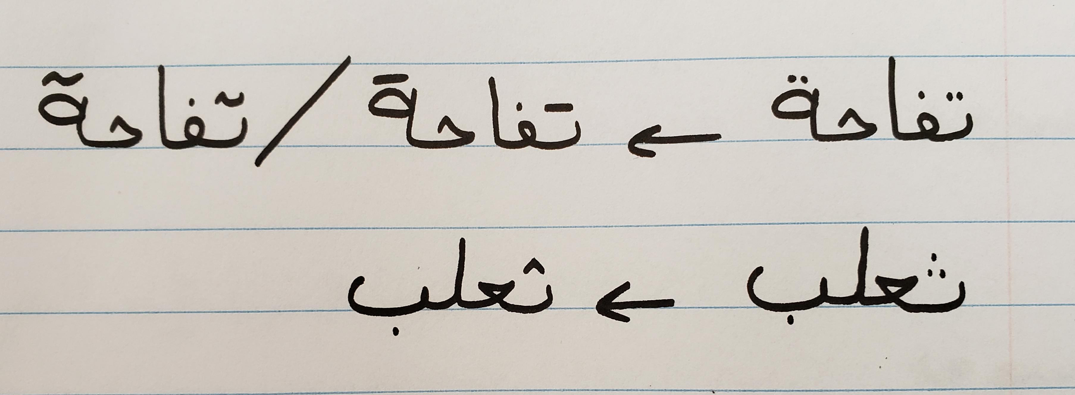 Everyday Arabic Handwriting Arabic Language Blog