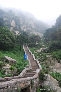 Scaling the 7,000+ stairs of Tai Shan.