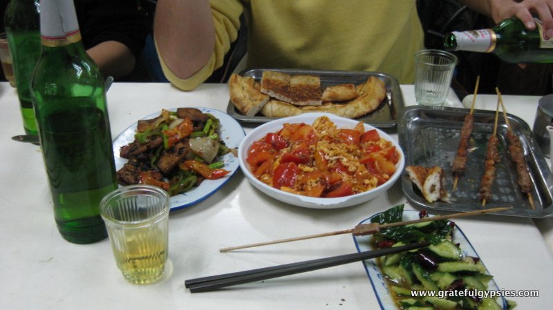 Xinjiang food - oh so delicious.