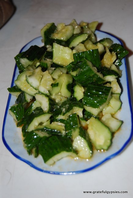 A classic salad in China.