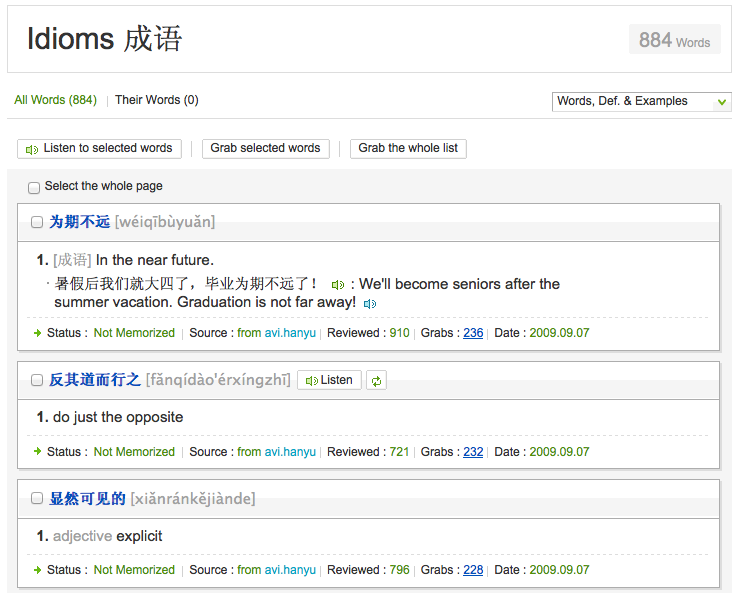 Learn your Chinese idioms!