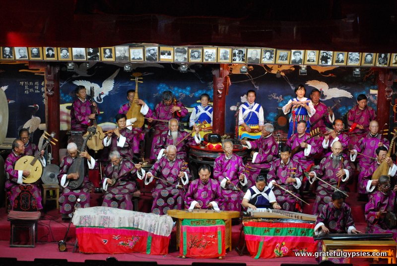 Chinese Naxi orchestra.