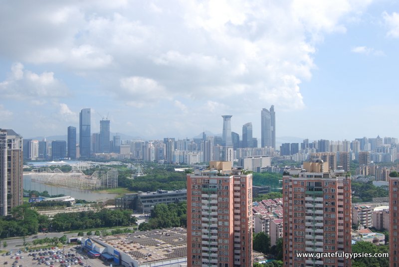 Shenzhen from above.