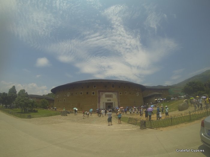One of the many tulou structures in Fujian.