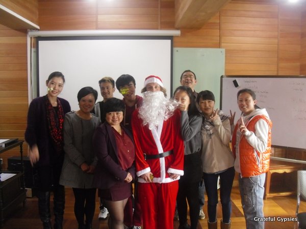 Santa Teacher
