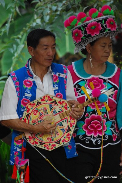 Colorful ethnic minorities of Yunnan.