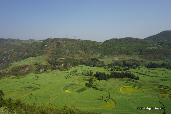 Stunning scenery of Luoping.