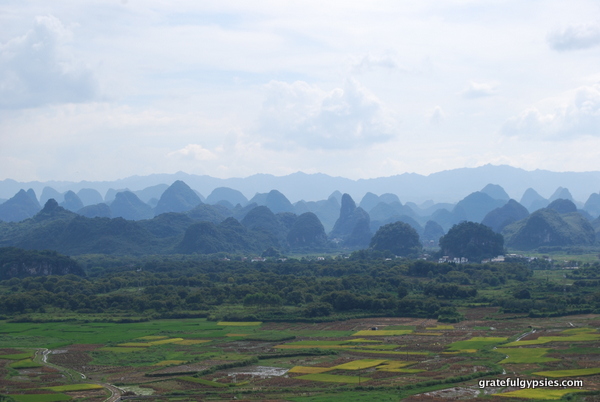 Unreal landscapes in Yangshuo.