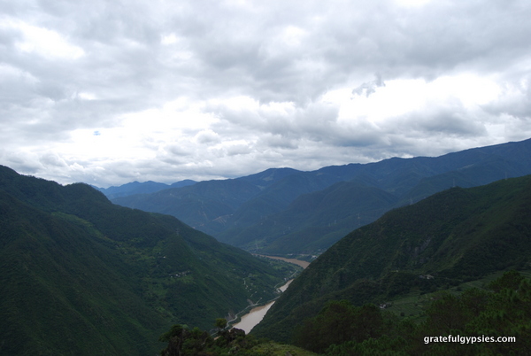 Scenery along the way at Tiger Leaping Gorge.