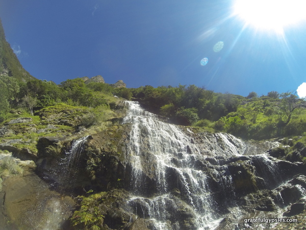 Ragin' waterfall.