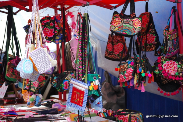 China ethnic minority handicrafts.