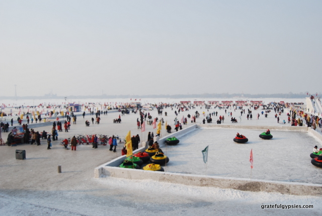 Winter fun in Harbin.