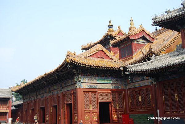 The beautiful Lama Temple.