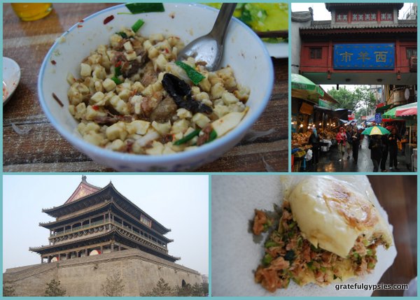 Dig in to some tasty Xi'an food.