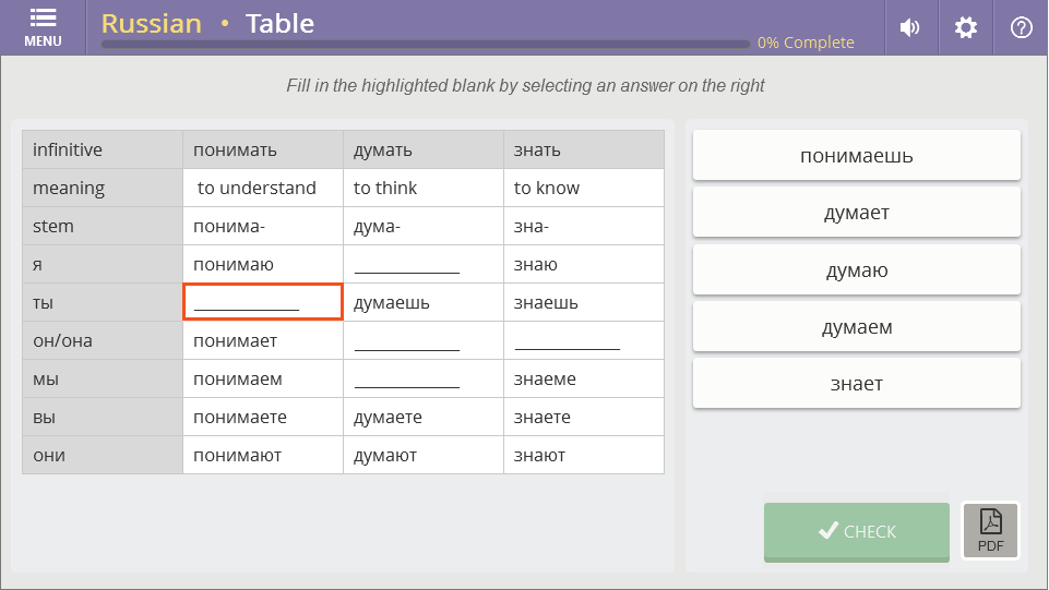 cl-150 lesson authoring table activity