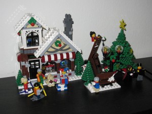 There isn’t a thing you can’t build with LEGO! (Shared according to the Creative Commons lisence at http://commons.wikimedia.org/wiki/Category:Lego_Winter_Village_-_10199_Toy_Shop#mediaviewer/File:Lego_Winter_Village_-_10199_Toy_Shop_(6901016075).jpg)