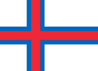 "Flag of the Faroe Islands". Licensed under Public domain via Wikimedia Commons