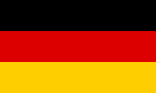 "Flag of Germany". Licensed under Public domain via Wikimedia Commons