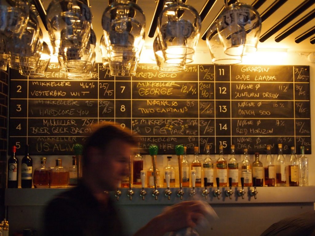 Mikkeller Bar is a must visit in Copenhagen...or San Francisco or Bangkok or Seoul.  The Denmark-born microbrewery is considered a gold standard in the craft beer business. (Photo courtesy of http://nogne-o.blogspot.hu)