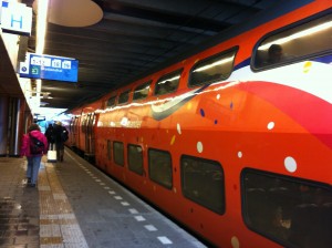 Special trein when the new Dutch koning Willem Alexander was inaugurated