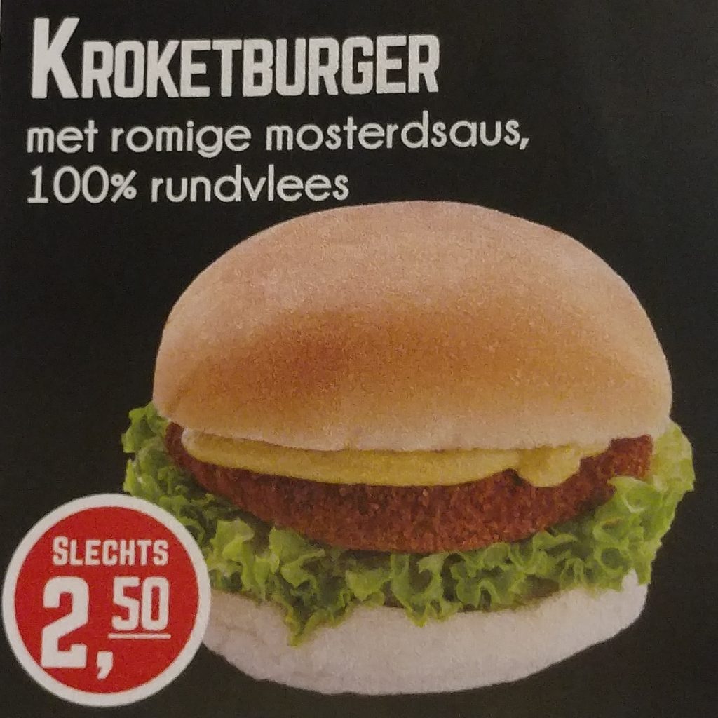 Kroketburger!