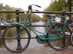 Amsterdam bike. Photo by shelleylyn found on Flickr.com