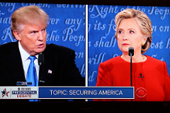 Second Presidential Debate (Photo by Bill B found on Flickr.com)