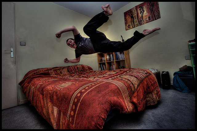 Image "Another Bed Jump" by Gregory Tonon on Flickr.com