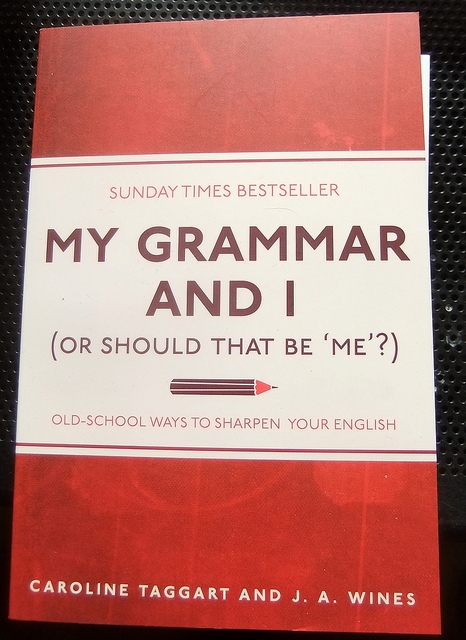Image "My Grammar and I" by Gwydion M. Williams on Flickr.com.