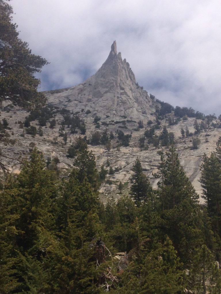 Mountain peak in Yosemite.