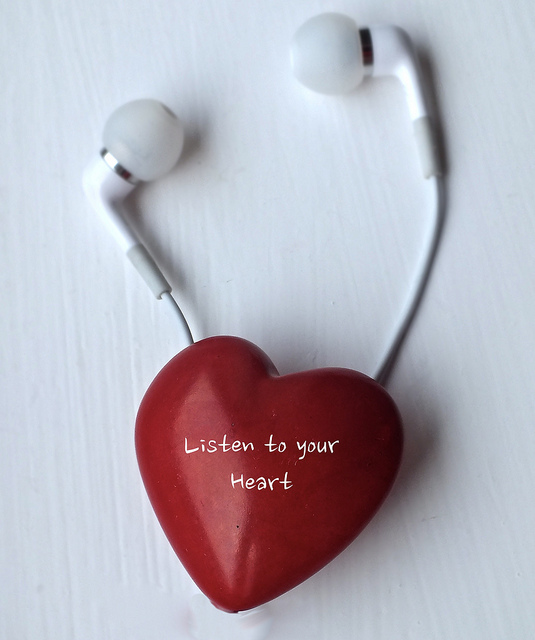 Image "Listen to your Heart" by Olivia Alcock on Flickr.com.