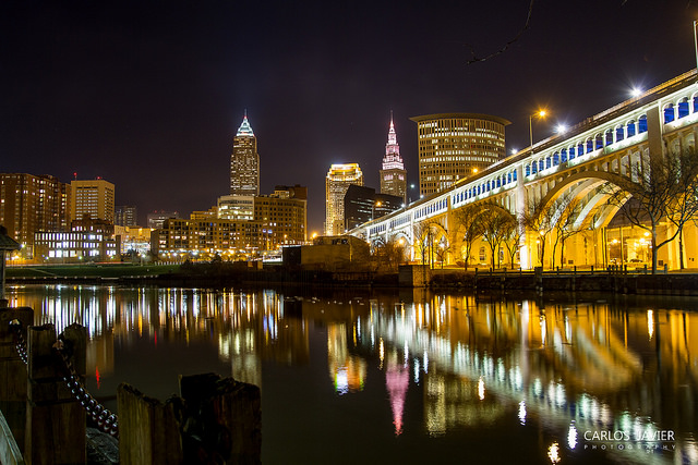 Downtown Cleveland By Carlos Javier From www.flickr.com
