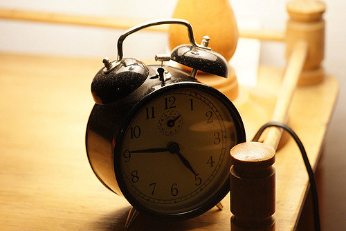 "The Alarm Clock" by Łukasz Hejnak. Licensed under CC BY 2.0.
