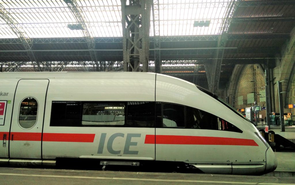 Deutsche Bahn, Streik, GDL, Leipzig, Bahnhof, ICE, Train, German train