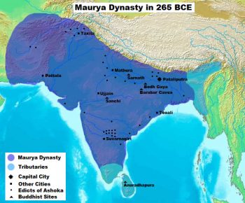Ancient India (Mauryan Dynasty - 265 BC)