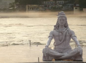 Lord Shiva's Sculpture in Rishikesh, India