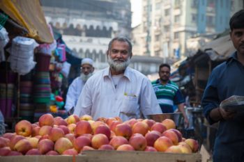 Pathan Fruit seller in Mumbai