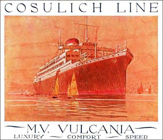 Vulcania - Poster Cosulich