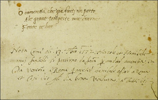 Petrarca manuscript