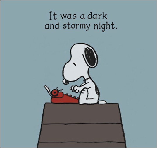 Snoopy_It_Was_Dark_And_Stormy_Night