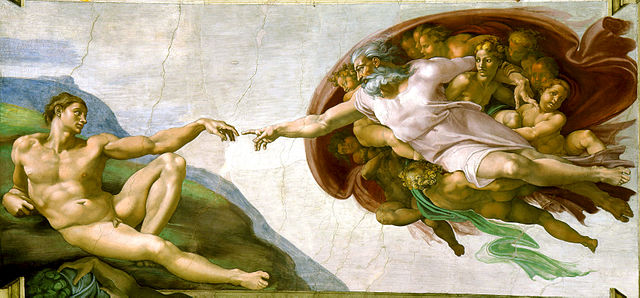 The Creation of Adam, 1511. Photo Public Domain
