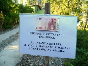 Funny Italian Warning Signs | Italian Language Blog